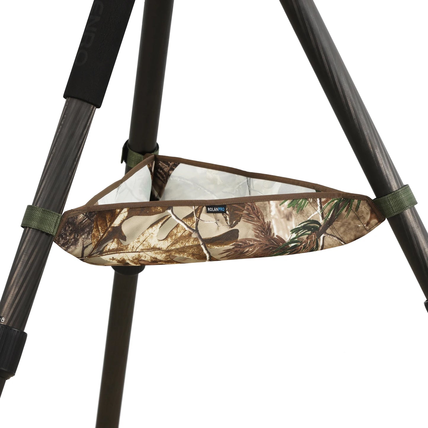 ROLANPRO Tripod Stone Bag Case for Benro Manfrotto Gitzo Triopod Velbon LVG Multi-function Tripod Butler Stone Pouch Bag Jungle Camouflage China Mainland