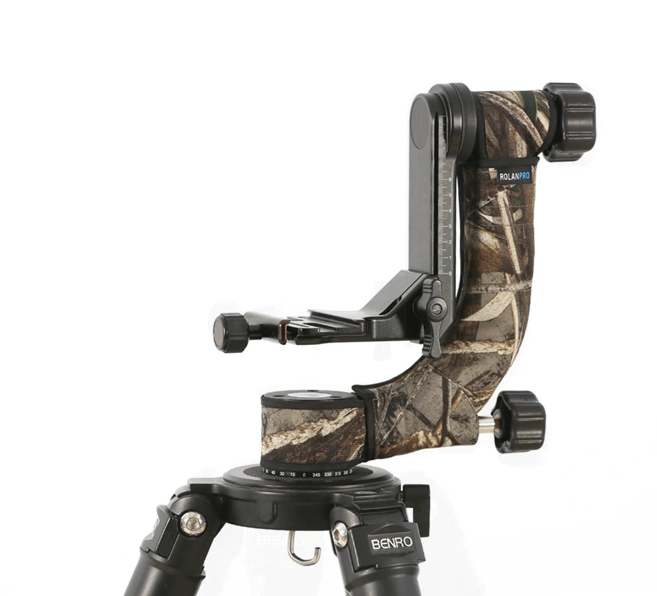 ROLANPRO Tripod Head Sleeve / Case For Gitzo Benro GH2 Wimberley WH-200 Gimbal Head Coat (Not Including Gimbal Head) Grass Camouflage China Mainland
