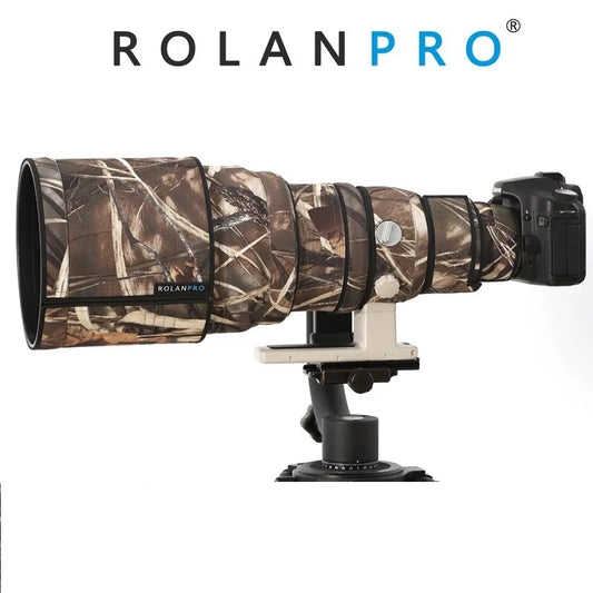 ROLANPRO Lens Camouflage Coat for Canon EF 400mm F/2.8 L USM Without Image Stabilization I Generation DSLR Camera Bag