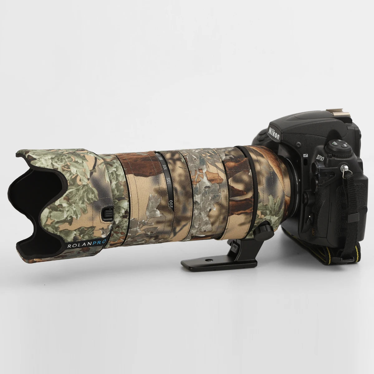 ROLANPRO Waterproof Lens Camo Coat for Nikkor Nikon AF-S 70-200mm f/2.8E FL ED VR lens Protective Sleeve Case Lenses&Accessories