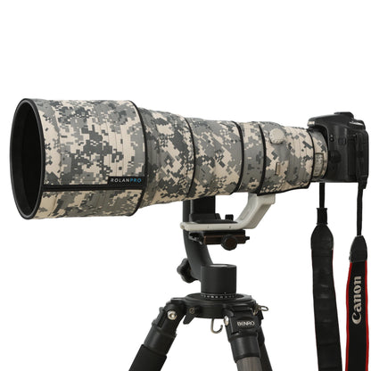 ROLANPRO Lens Camouflage Coat for Canon EF 400mm F/2.8 L IS II USM Lens Protective Sleeve Guns Case Canon 400f2.8 ii Coat UCP Waterproof
