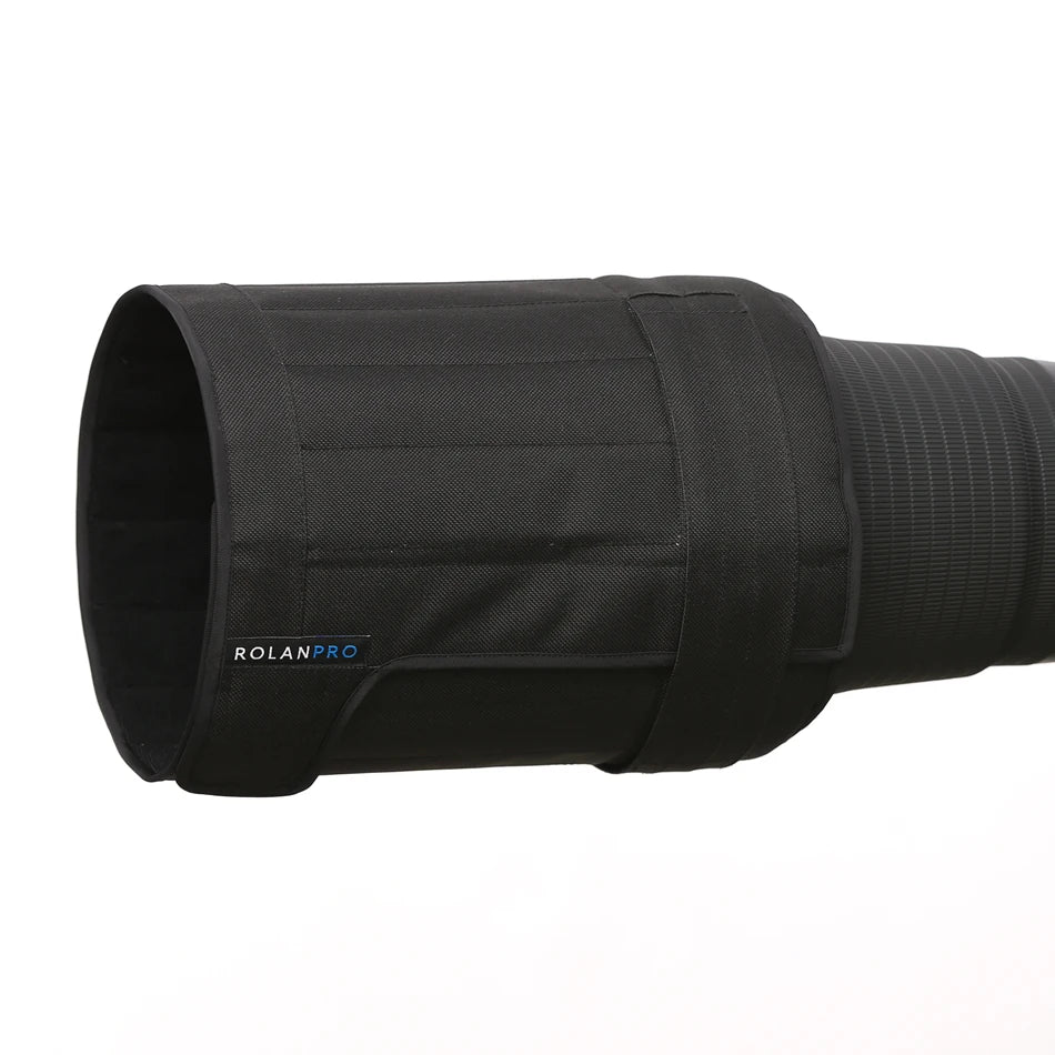 ROLANPRO Lens Hood Telephoto Lens Folding Hood Custom Made for Nikon AF-S 200-500mm f/5.6E ED VR Only for Nikon 200-500 f5.6 Black Waterproof China Mainland