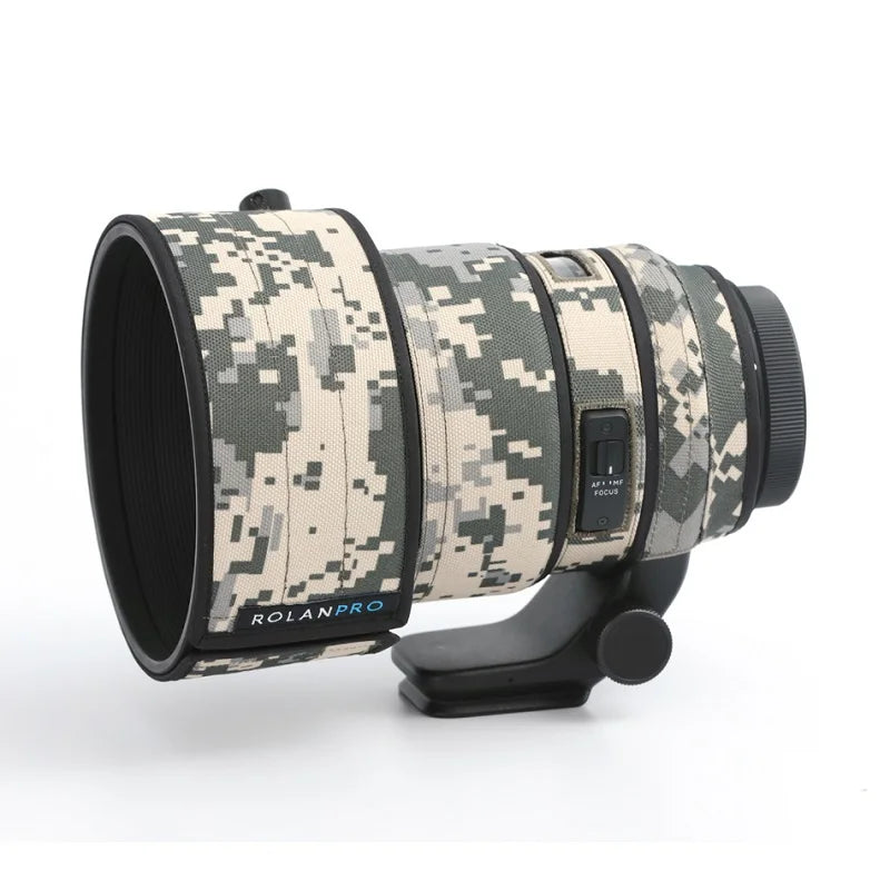 ROLANPRO Waterproof Lens Coat for Sigma 105mm F1.4 ART Rain Cover Lens Protective Sleeve Guns Clothing Photography Case