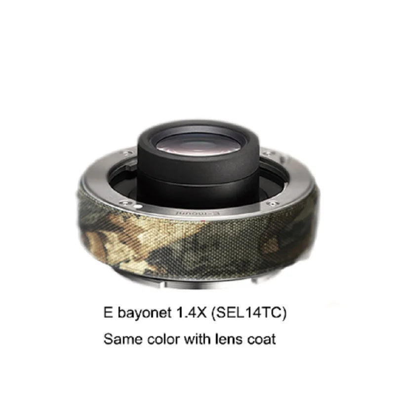 ROLANPRO Camera Lens Camouflage Rain Cover for Sony E bayonet 1.4X (SEL14TC), Sony E bayonet 2.0X (SEL20TC) Barlow Guns Clothing E bayonet 1.4X China Mainland