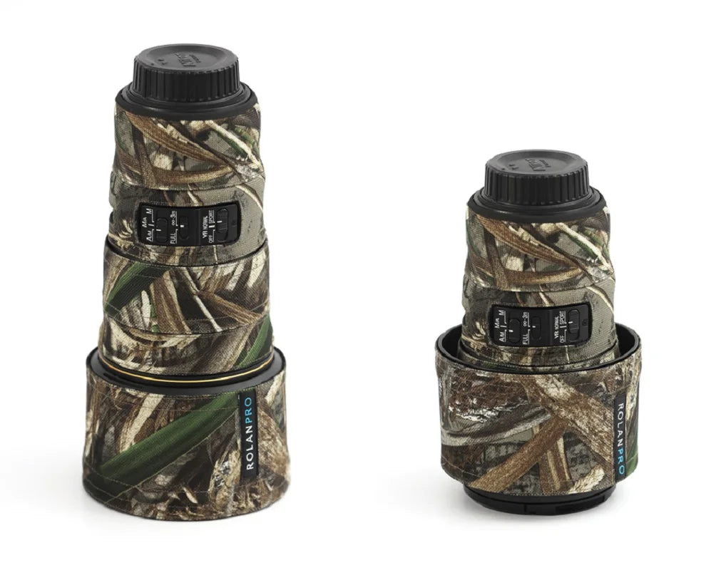 ROLANPRO Lens Cover for Nikon AF-S 300mm F4E PF ED VR Lens Protective Sleeve Camouflage Guns Case Nikon 300mm f4 Lens Coat