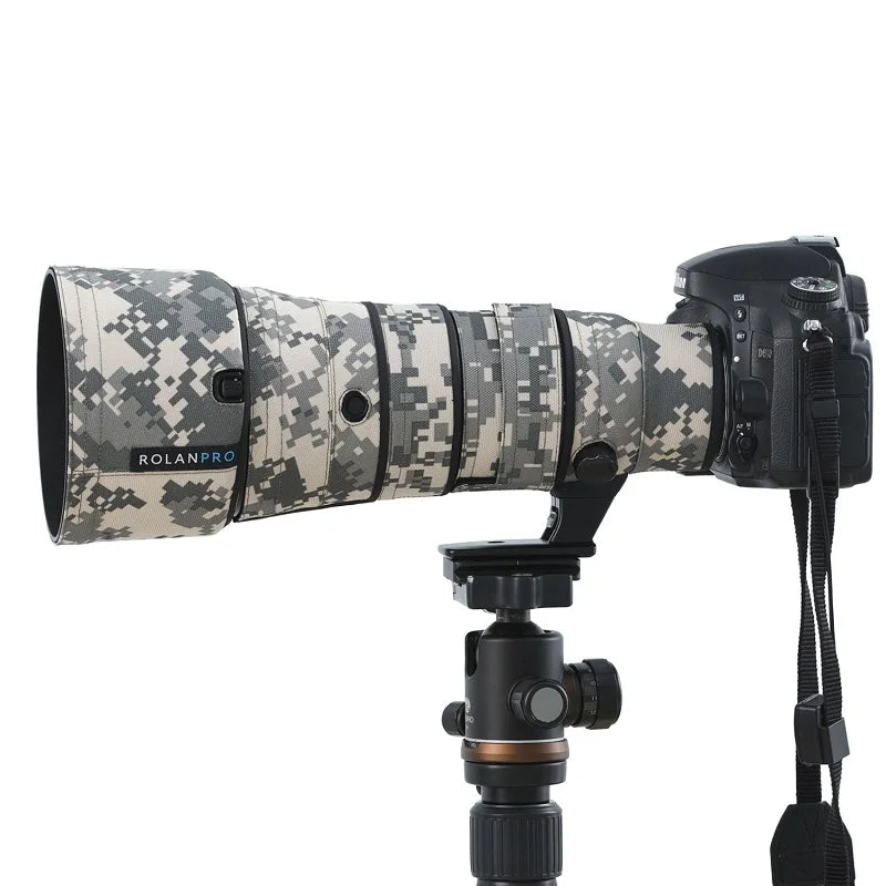 ROLANPRO Waterproof Lens Coat for Nikon AF-S 500mm F5.6E PF ED VR Lens Protective Sleeve Case nikon500 f5.6 Lens Cover Raincover