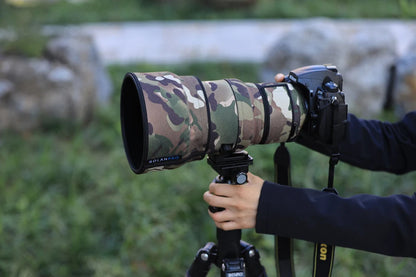 ROLANPRO Waterproof Lens Camo Coat for Nikon AF-S 200mm f/2G ED VR I and II Generations Lens Protective Sleeve Case Lens Cover