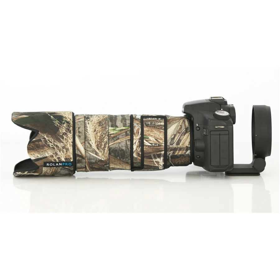 ROLANPRO Lens Coat for Tamron SP 70-200mm F/2.8 DI VC USD G2（A025) Camouflage Lens Protective Sleeve Lens Cover Guns Case