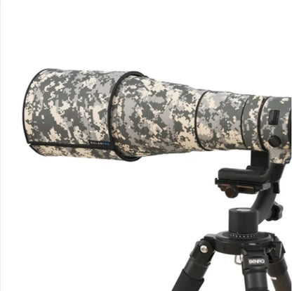 ROLANPRO Lens Camouflage Camera Coat Rain Cover for Nikon AF-S 400mm F2.8G ED VR Lens Protective Case Guns Sleeve UCP Waterproof China Mainland