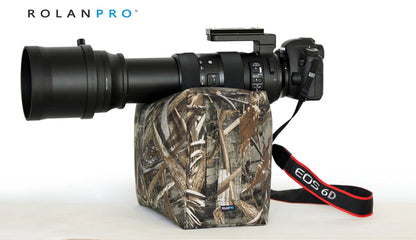 ROLANPRO Nylon Waterproof Light Weight Bean Bag Pillow for Camera Guns Lens Camouflage Macro Bean Bag Outdoor Shooting Empty RO