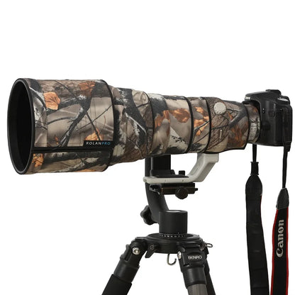 ROLANPRO Lens Camouflage Coat for Canon EF 400mm F/2.8 L IS II USM Lens Protective Sleeve Guns Case Canon 400f2.8 ii Coat No.1 cotton