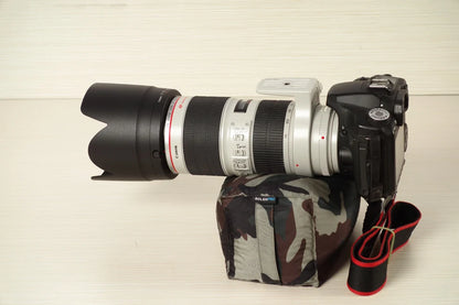 ROLANPRO Mini Light Weight Bean Bag for Photography Camouflage Bag Macro Bean Bag for Outdoor Photography