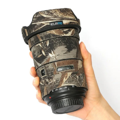 ROLANPRO Lens Coat for Canon EF 16-35mm F/2.8L III USM Camouflage Rain Cover Lens Protective Sleeve Guns Clothing Photography