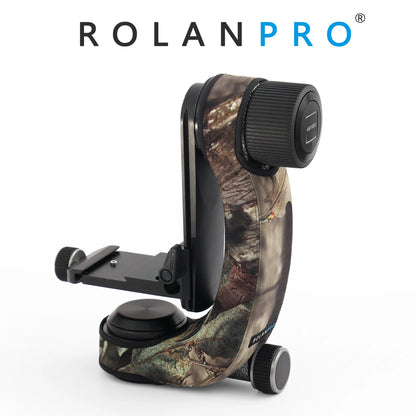 ROLANPRO Tripod Head Camouflage Sleeve / Case For Gitzo GHFG1 Gimbal Head Telephoto Bird Photography( Not Including Gimbal Head) Brown J camouflage China Mainland
