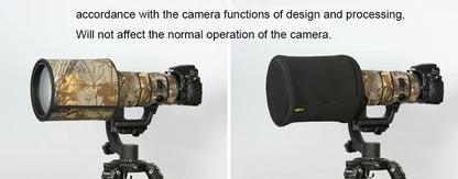 ROLANPRO Waterproof Lens Camo Coat for Nikon AF-S 500mm F/4E FL ED VR Cover Protective Sleeve Case