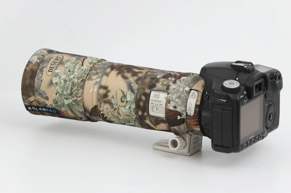 ROLANPRO Waterproof Lens Camouflage Coat for Canon EF 300mm F/4 L IS USM Cover Protective Sleeve Guns Case Canon Accessorie