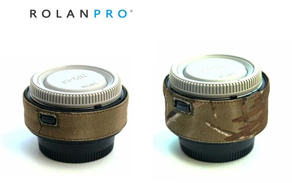 ROLANPRO Camera Rain Cover for Nikon 1.4X II/III, 1.7X II/III, 2X II, 2X III, Z TC-1.4X, Z TC-2X Barlow Coat Guns Clothing China Mainland