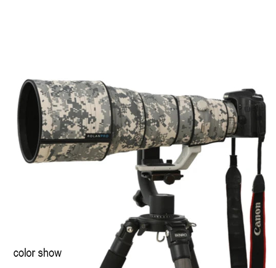 ROLANPRO Lens Camouflage Coat for Canon EF 400mm F/2.8 L USM Without Image Stabilization I Generation DSLR Camera Bag UCP Waterproof China Mainland