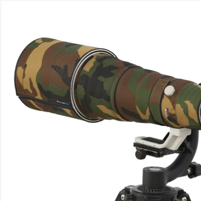 ROLANPRO Lens Coat for Sony FE 600mm F4 GM OSS Waterproof Rainproof Lens Protective Cover sony 600f4 Rain Cover Case Camouflage No.6 Waterproof China Mainland