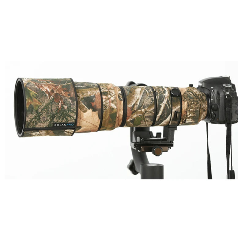 ROLANPRO Waterproof Lens Camouflage Coat for Nikkor Nikon AF-S VR 200-400mm f/4G ED VRLens Cover Lens Protective Sleeve Case