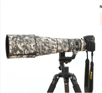 ROLANPRO Waterproof Lens Camo Coat for Nikon AF-S 500mm F/4E FL ED VR Cover Protective Sleeve Case Canon 500 f4e DSRL FOTO Bag UCP Waterproof China Mainland