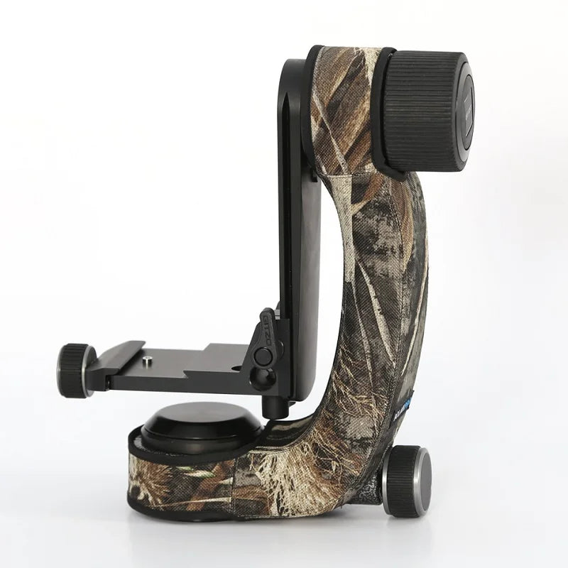 ROLANPRO Tripod Head Camouflage Sleeve / Case For Gitzo GHFG1 Gimbal Head Telephoto Bird Photography( Not Including Gimbal Head)