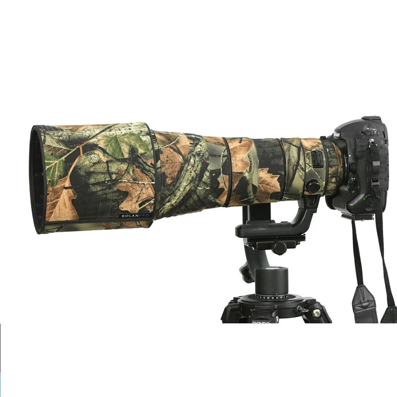 ROLANPRO Lens Coat for Nikon AF-S 400mm F2.8E FL ED VR Camouflage Lens Cover Lens Protective Sleeve Nikon 400mm f2.8e Guns Case
