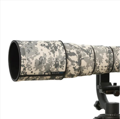 ROLANPRO Waterproof Lens Camouflage Coat for Nikon AF-S 180-400mm F/4E TC1.4 FL ED VR Lens Cover Guns Case Protective Seelve Cas UCP Waterproof