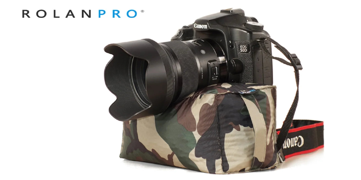 ROLANPRO Mini Light Weight Bean Bag for Photography Camouflage Bag Macro Bean Bag for Outdoor Photography China Mainland