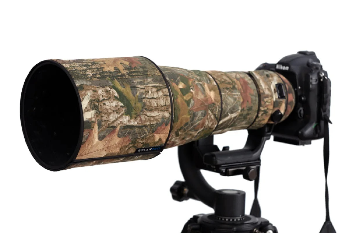 ROLANPRO Lens Coat for Nikon AF-S 400mm F2.8E FL ED VR Camouflage Lens Cover Lens Protective Sleeve Nikon 400mm f2.8e Guns Case