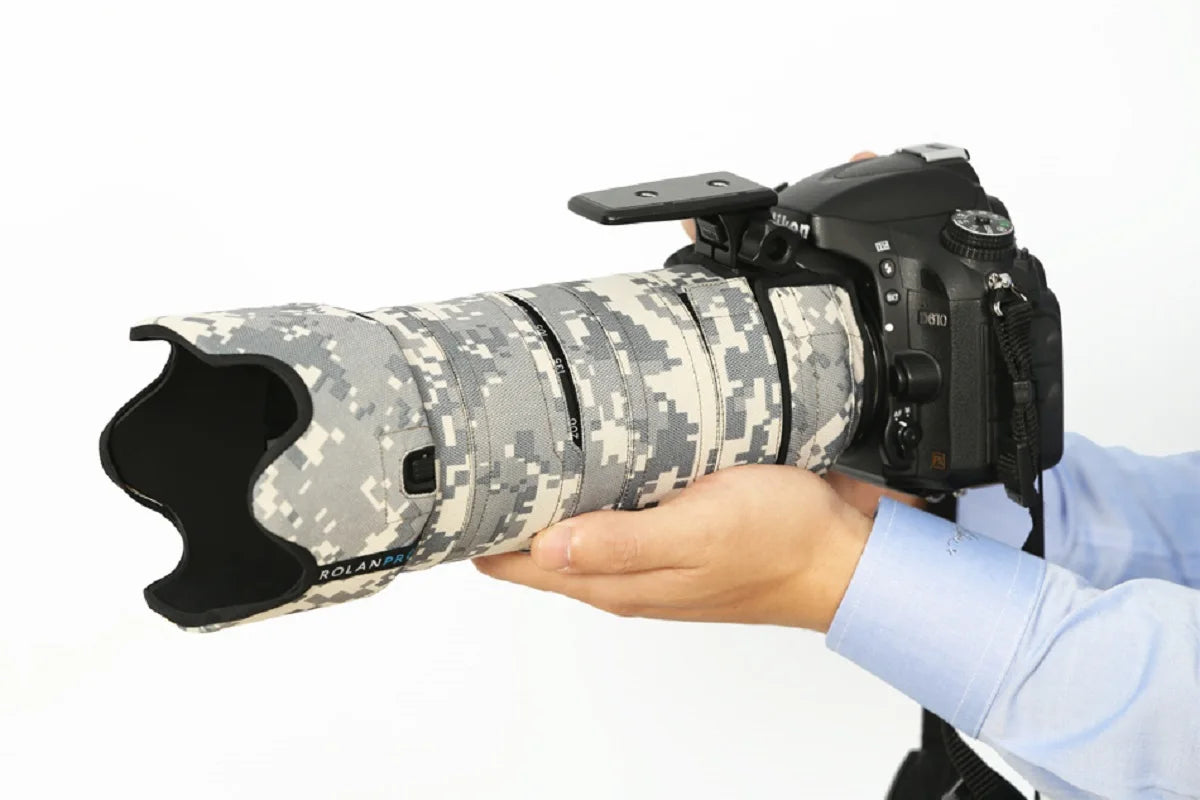 ROLANPRO Waterproof Lens Camo Coat for Nikkor Nikon AF-S 70-200mm f/2.8E FL ED VR lens Protective Sleeve Case Lenses&Accessories