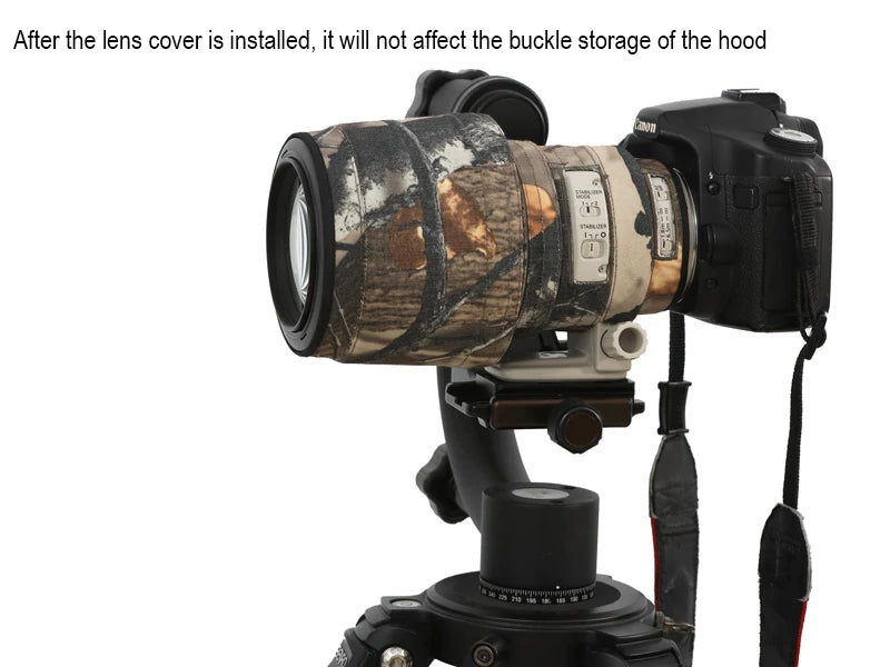ROLANPRO Lens Camouflage Coat for Canon EF 100-400mm f4.5-5.6 L IS USM Lens Protective Sleeve canon 100400mm Cover Guns Case