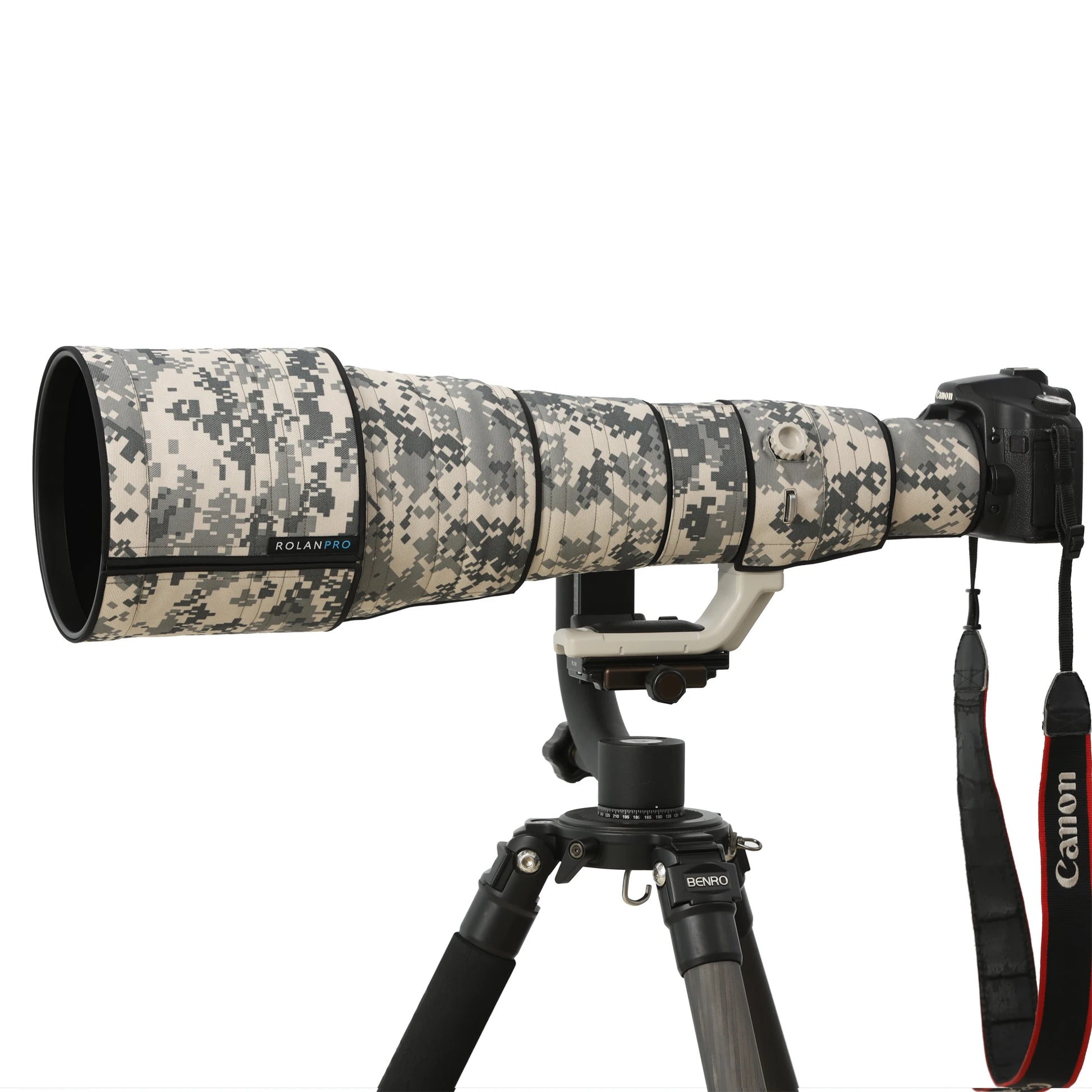 ROLANPRO Waterproof Lens Camouflage Coat for Canon RF 800mm F5.6 L IS USM Lens Protective Sleeve Canon RF 800f5. 6 Cover Case