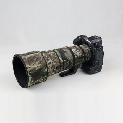 ROLANPRO Waterproof Lens Camo Coat for Nikon Z 400mm f4.5 VR S Rain Cover Lens Protective Cover Z400 F/4.5 Rain Cover Guns Case