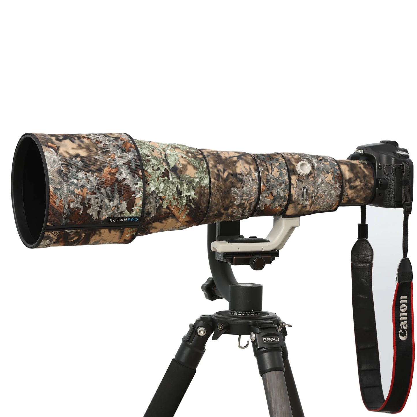 ROLANPRO Waterproof Lens Camouflage Coat for Canon RF 800mm F5.6 L IS USM Lens Protective Sleeve Canon RF 800f5. 6 Cover Case