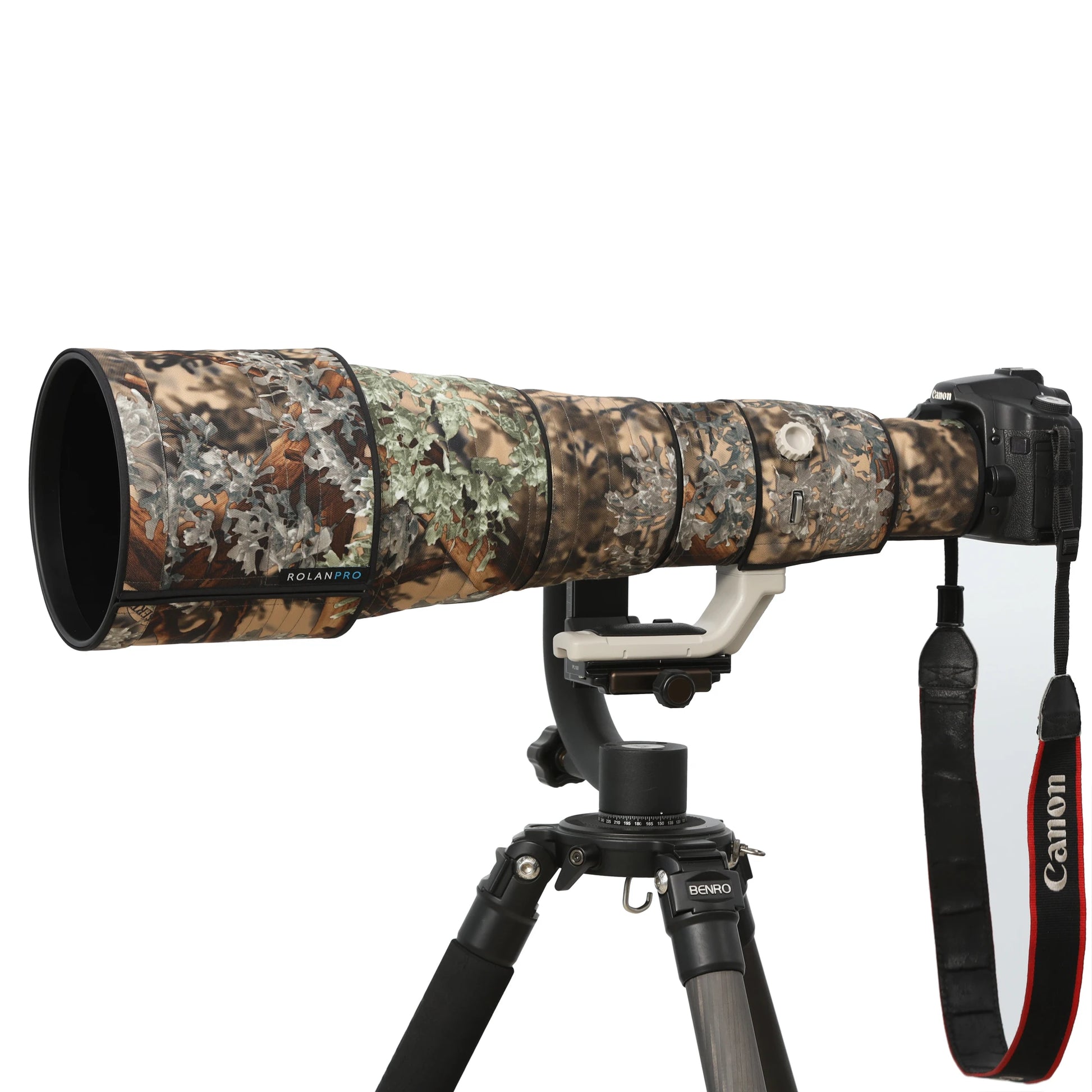 ROLANPRO Waterproof Lens Camouflage Coat for Canon RF 800mm F5.6 L IS USM Lens Protective Sleeve Canon RF 800f5. 6 Cover Case