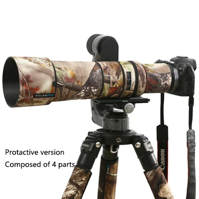 ROLANPRO Waterproof Lens Camouflage Cover for Canon RF 800mm F11 IS STM Coat Lens Sleeve Guns Case dslr Cameras canon rf 800 Protective 20 China Mainland