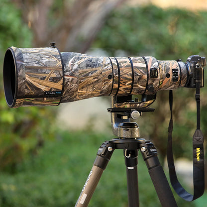 ROLANPRO Waterproof Lens Coat for Nikon Z 600mm F4 TC VR S Rain Cover Lens Protective Cover Guns Case Nikon z 600 f4 Camouflage No.49 waterproof