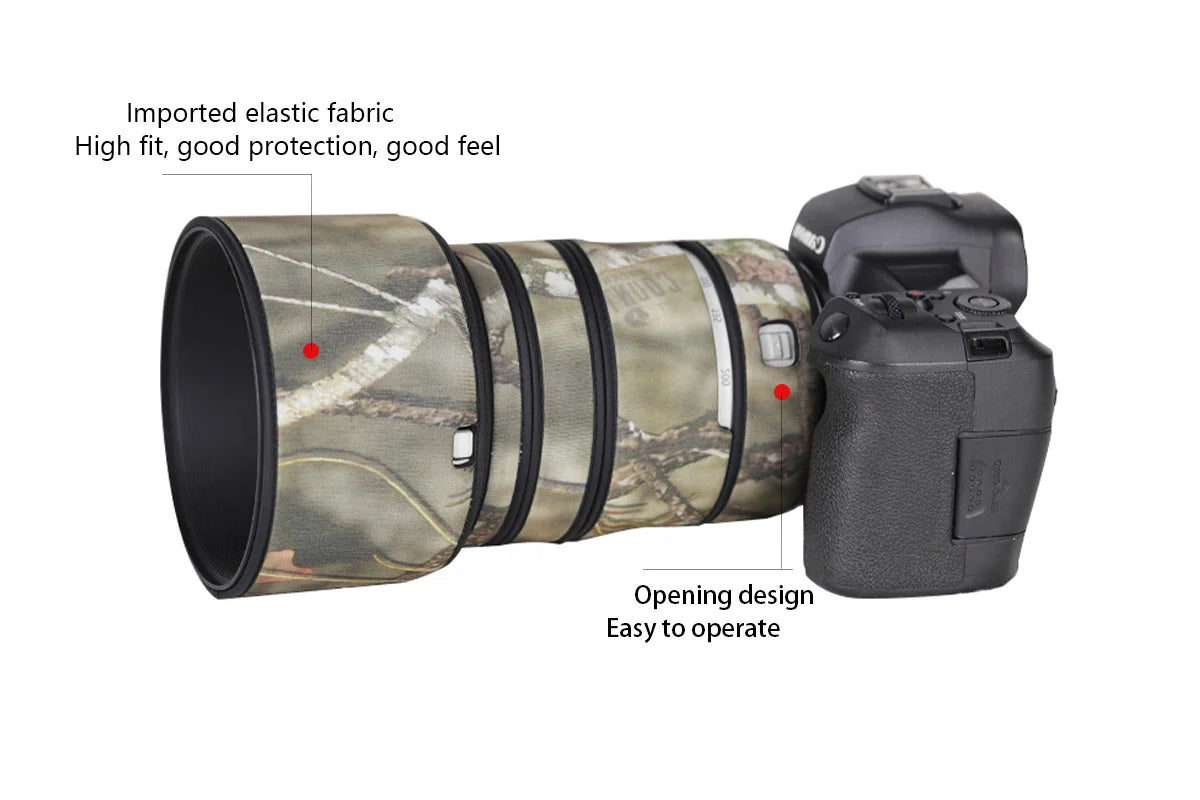 CHASING BIRDS lens camouflage coat for CANON RF 70-200mm F4 L IS USM waterproof and rainproof protective cover Version IV