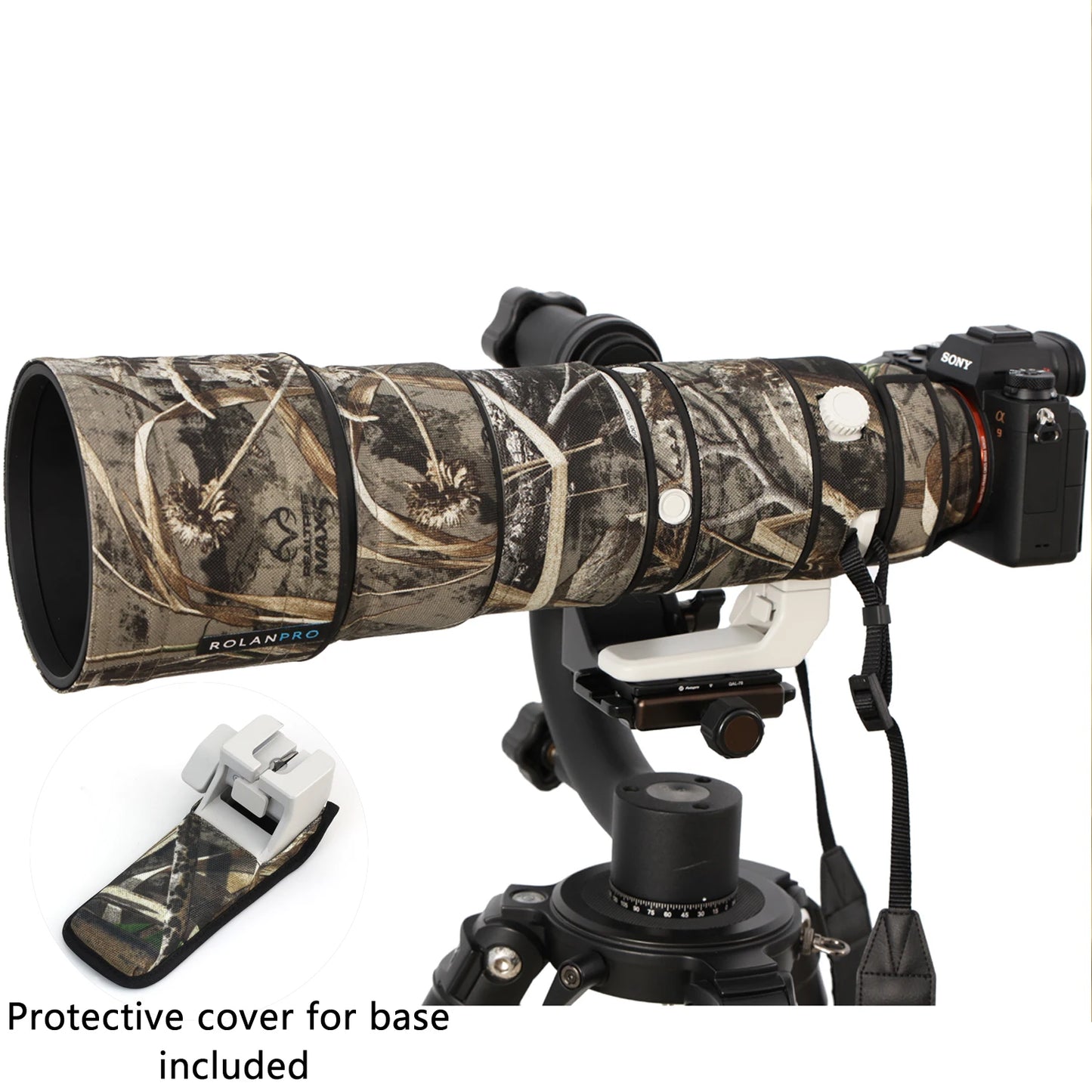 ROLANPRO Lens Coat for Sony FE 200-600mm F5.6-6.3 G OSS Lens Cover sony 200600 Camera Lens Protective Sleeve Case Raincover Camo No.9 Waterproof China Mainland