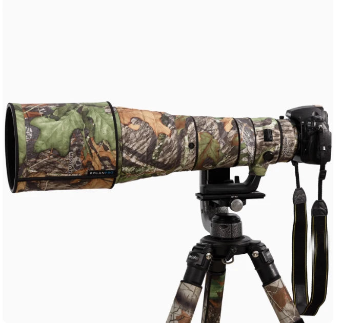 ROLANPRO Waterproof Lens Camo Coat for Nikkor Nikon AF-S 600mm F/4E FL ED VR Lens Cover Protective Sleeve Nikon 600f4e Case No.17 Waterproof China Mainland