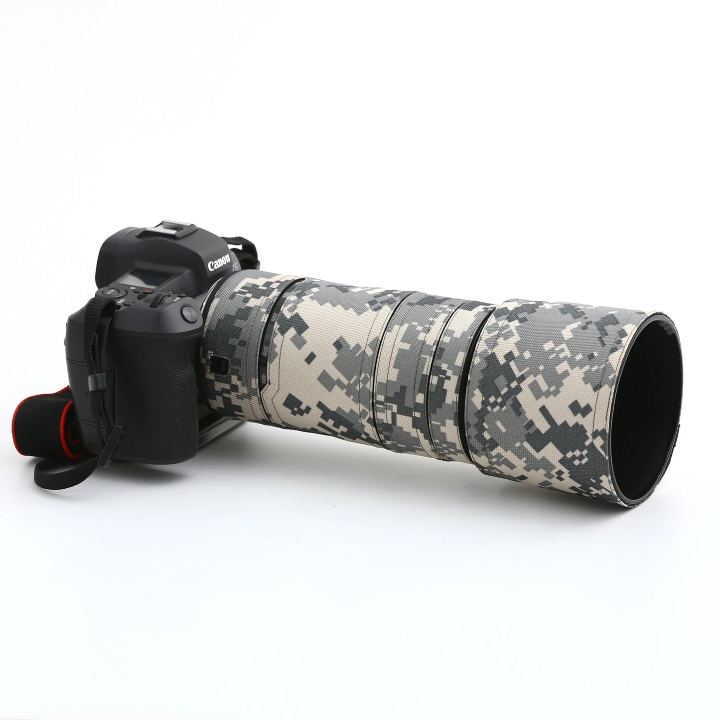 ROLANPRO Waterproof Lens Coat for Canon RF 100-400mm F5.6-8 IS USM Camouflage Rain Cover Lens Sleeve for Canon RF 100 400mm Case UCP Waterproof China Mainland