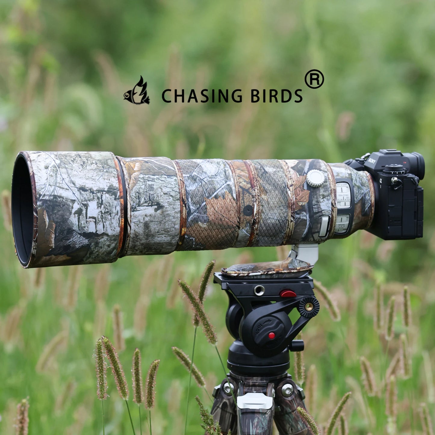 CHASING BIRDS Ver. IV Lens Camouflage Coat For Sony 200-600 mm G OSS Waterproof and Rainproof lens protective cover SEL 200600