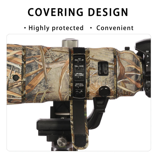 CHASING BIRDS lens Camouflage coat for NIKON AF-S 600mm F4 E waterproof and rainproof camo lens coat protective cover Version IV