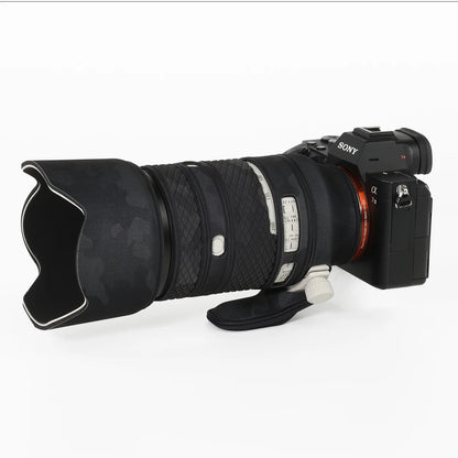 CHASING BIRDS Version IV Lens Camouflage Coat for SONY FE 70-200mm F2.8 GM OSS waterproof and rainproof lens protective cover Shadow Black China Mainland
