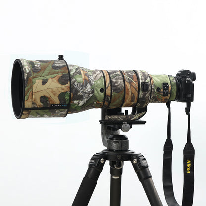 ROLANPRO Waterproof Lens Coat for Nikon Z 400mm F2.8 TC VR S Lens Protective Cover Case nikon Z400 2.8 Sleeve Raincover Camo NO.17 Waterproof