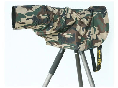 ROLANPRO XS Rain Cover Raincoat for Canon RF 100-500mm Telephoto Sony 100-400mm Rain Coat Sigma 150-600mm Rainproof Cover