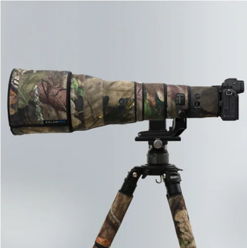 ROLANPRO Waterproof Lens Coat for Nikon Z 800mm F/6.3 VR S Lens Protective Sleeve Nikon Z800 f6.3 Rain Cover Guns Cloth Case No.23 Waterproof China Mainland