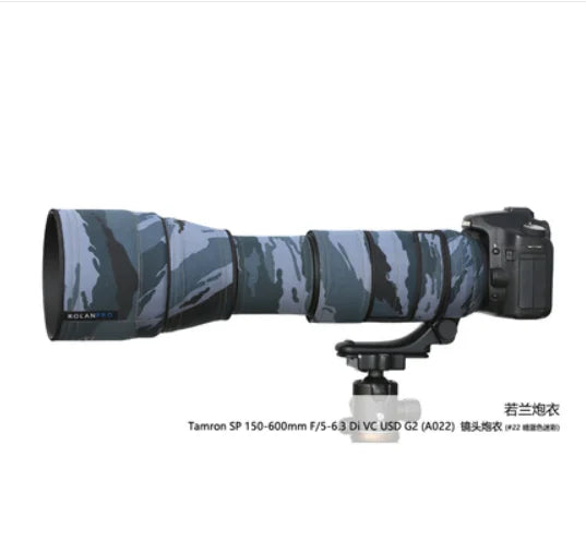 ROLANPRO Lens Cover for Tamron SP 150-600mm F/5-6.3 Di VC USD G2 (A022) Coat Lens Protective Sleeve Tamron 150 600 G2 Case Cover No.22 cotton China Mainland