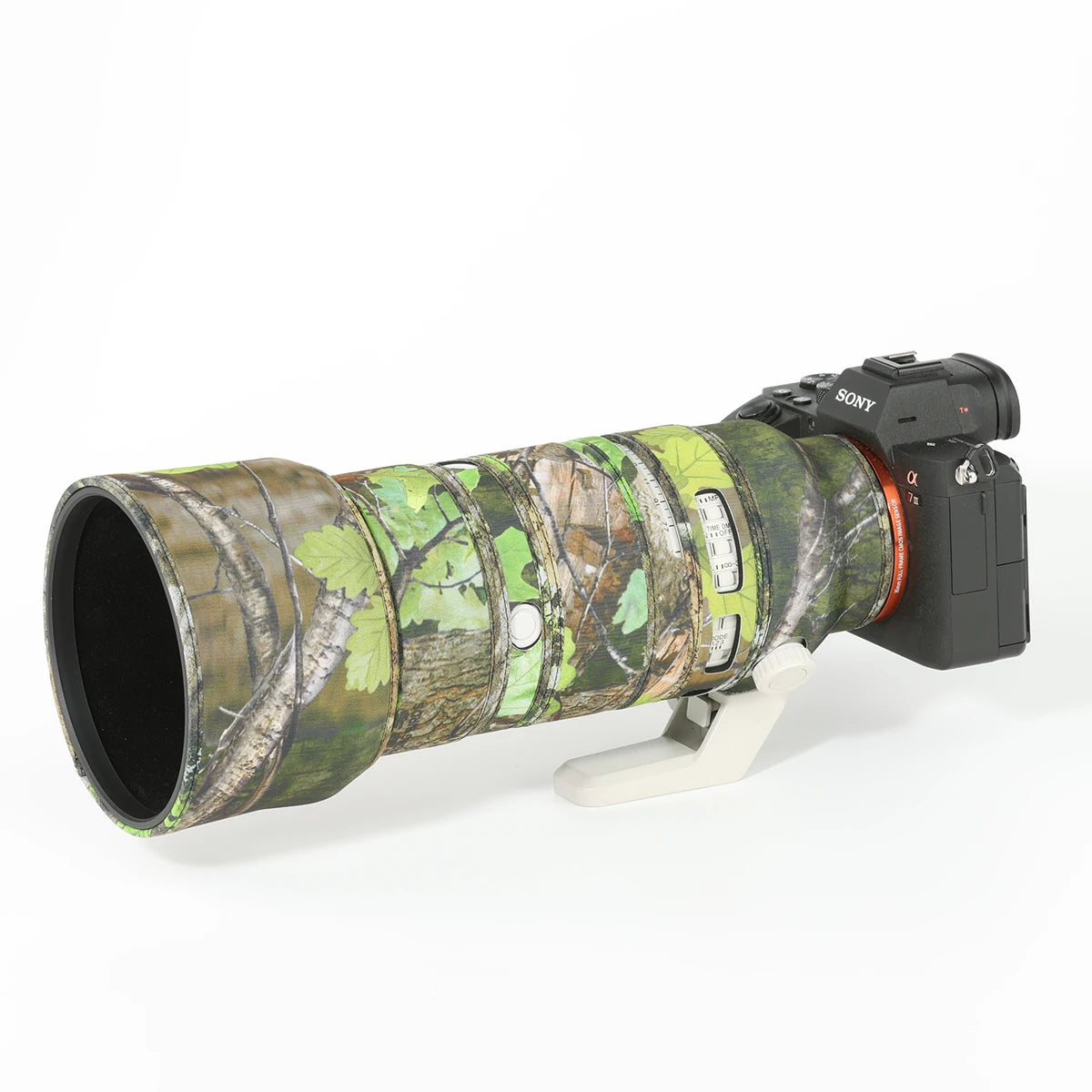 CHASING BIRDS Ver.IV Lens Camouflage Coat for SONY FE 70-200 mm F2.8 GM OSS II waterproof and rainproof lens protective cover Green leaf China Mainland